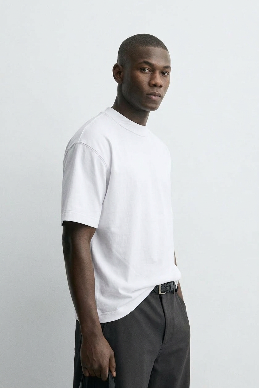 Sedley Palmer White T-Shirt